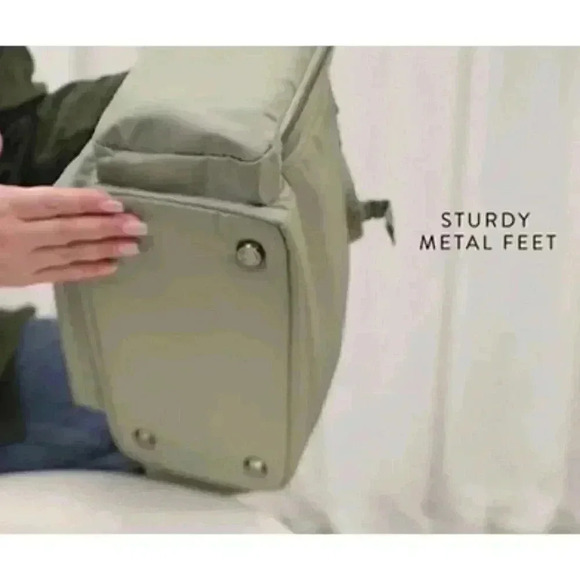 LUG Bustle Convertible Tote / Shoulder Bag / Top Handle Bag - Brushed Grey - Picture 16 of 16